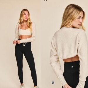 Strut-This Cream Color Shrug